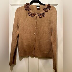 J.Crew cardigan light brown, size Medium